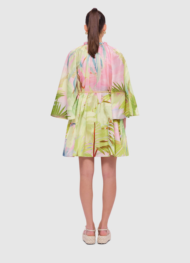 Exclusive Leo Lin Claire Kaftan Mini in Dreamscape Print