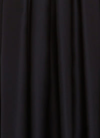 Exclusive LEO LIN Colleen Midi Dress in Ebony 
