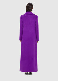 Exclusive Leo Lin Francine Wool Blend Coat in Eminence