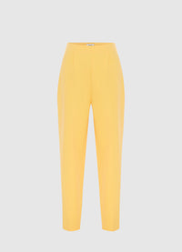 Exclusive Leo Lin Harriet Straight Leg Pants in Canary