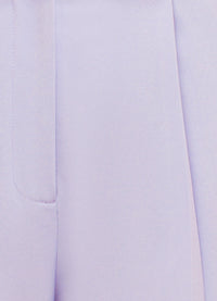 Exclusive Leo Lin Heather Straight Leg Pants in Lilac 