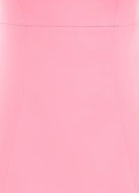 Exclusive Leo Lin Jacinta Mini Dress in Bubblegum