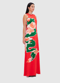 Exclusive Leo Lin Estelle Maxi Dress in Imperial Print