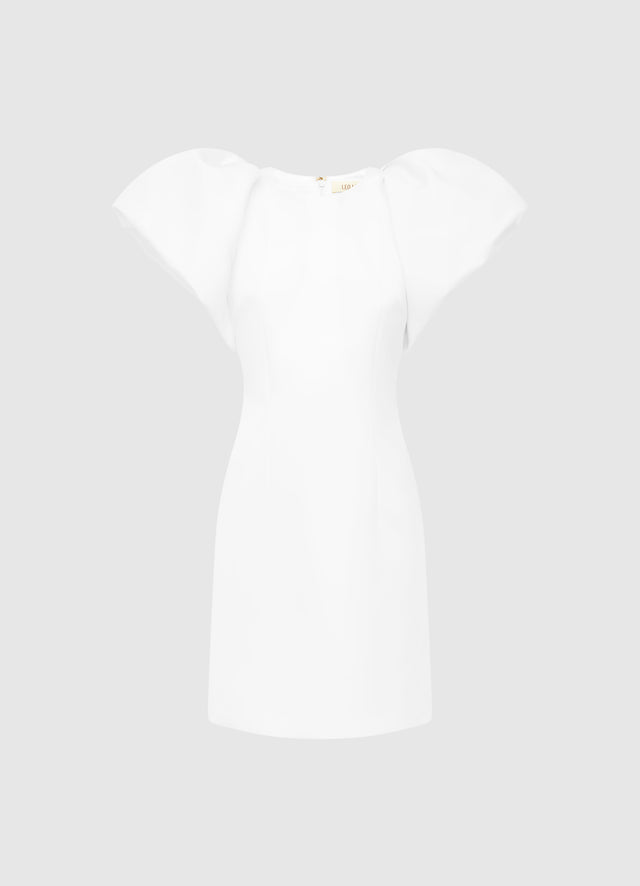 Exclusive Leo Lin Dayna Mini Dress - Snow