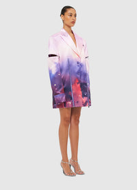 Exclusive Leo Lin Hayden Blazer Dress - Fairground Print