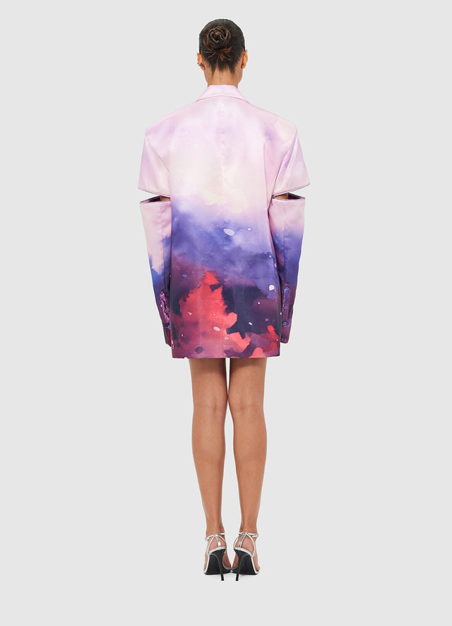 Exclusive Leo Lin Hayden Blazer Dress - Fairground Print