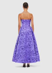 Exclusive Leo Lin Nora Bustier Maxi Dress - Lavender