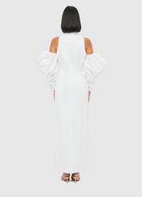 Exclusive Leo Lin Lucille Maxi Dress - Snow