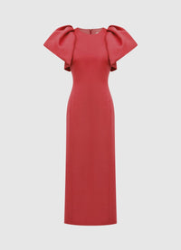 Exclusive Leo Lin Lucinda Maxi Dress - Mulberry