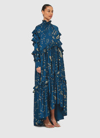 Exclusive Leo Lin Catherine Maxi Dress - Celestial Print