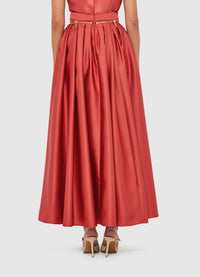 Exclusive Leo Lin Ember Maxi Skirt - Mulberry