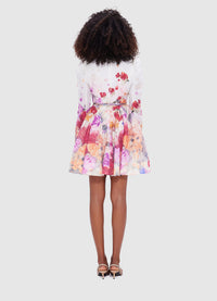 Exclusive Leo Lin Jordyn Mini Dress - Fleur Print