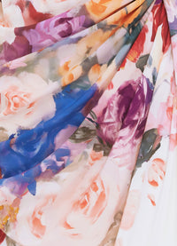 Exclusive Leo Lin Anastasia Bustier Gown - Fleur Print