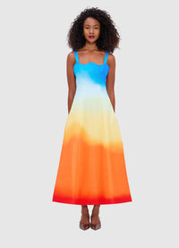 Exclusive Leo Lin Odette Midi Dress - Enigma