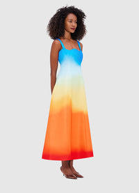 Exclusive Leo Lin Odette Midi Dress - Enigma