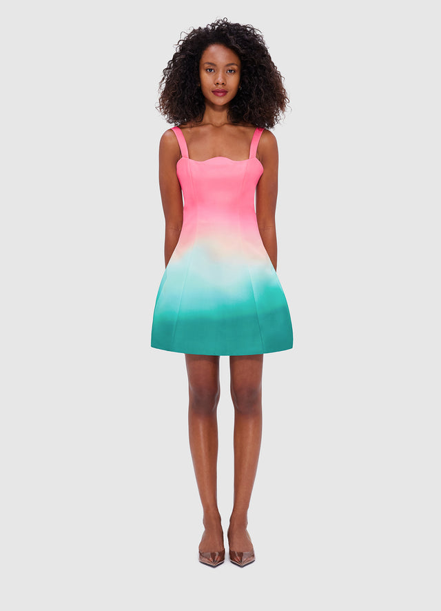 Exclusive Leo Lin Abigail Mini Dress - Whimsical