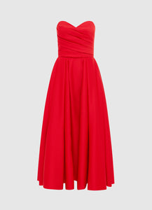 Jessica Bustier Gown - Red