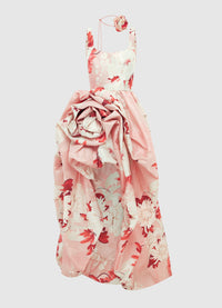 Exclusive Leo Lin Illiana Rose Gown - Peony Print