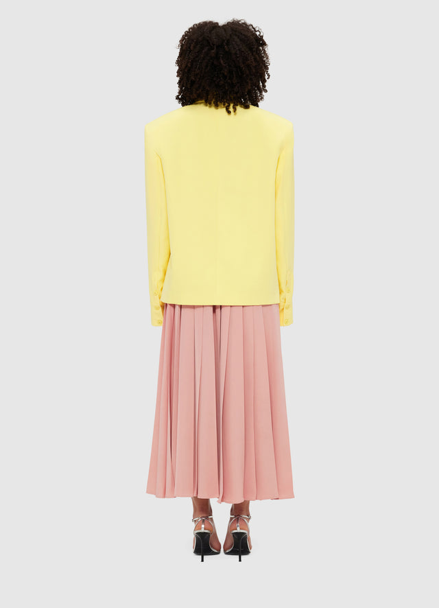 Exclusive Leo Lin Jovanna Blazer - Sorbet Yellow