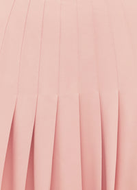 Exclusive Leo Lin Tori Pleated Maxi Skirt - Light Rose