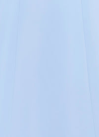 Exclusive Leo Lin Odette Midi Dress in Sky Blue