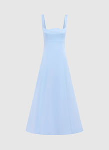Odette Midi Dress - Sky Blue