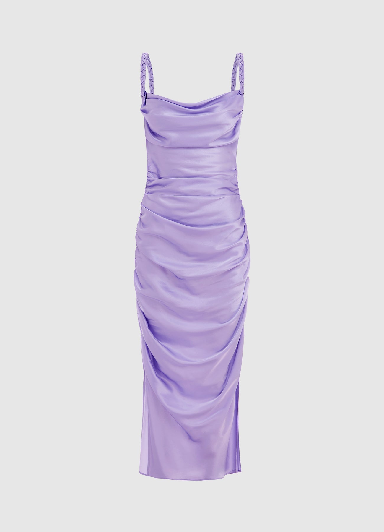 Rachel Cowl Neck Slip Dress - Lilac – LEO LIN