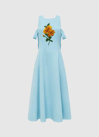 Cornflower Jewel Embellished Maxi Dress