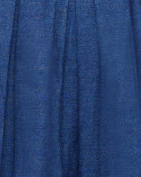 Esther Denim Low Back Mini Dress - Dark Wash