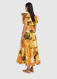 Valentina Ruffled Dress