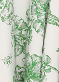 Myla Midi Skirt - Harmony Print in Celadon